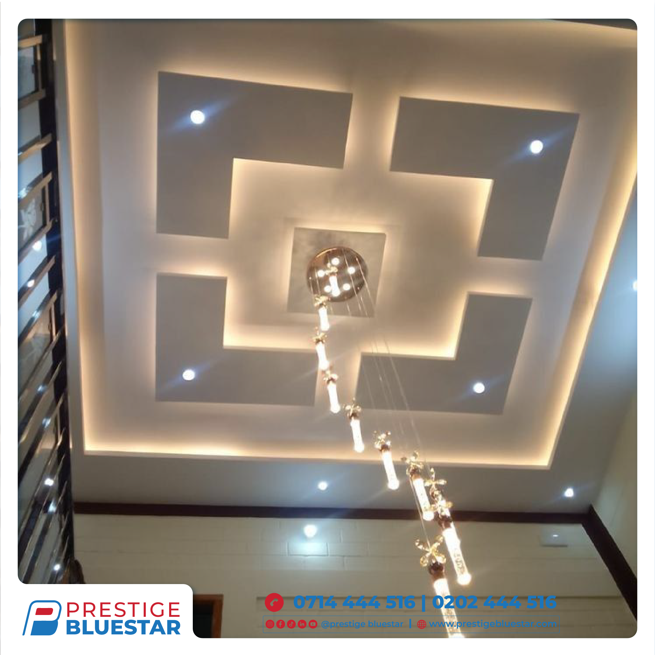 Gypsum Ceiling Installation Services in Mombasa, Kenya Home Exterior Finishing Services in Kenya