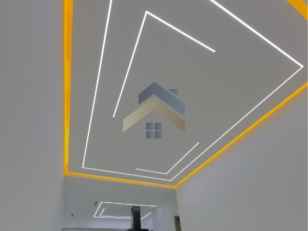 Luxury gypsum ceiling installation and interior finishes in Nairobi by Prestige Bluestar Home Renovations in Nyarutarama, Kigali