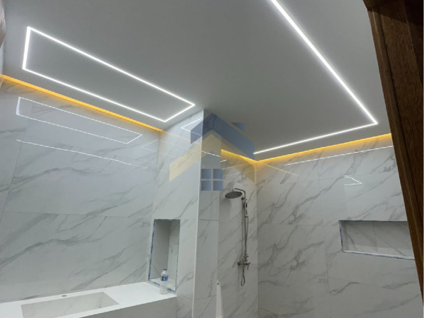 Luxury gypsum ceiling installation and interior finishes in Nairobi by Prestige Bluestar Complete Luxury Interior Fit-Outs in Rwanda