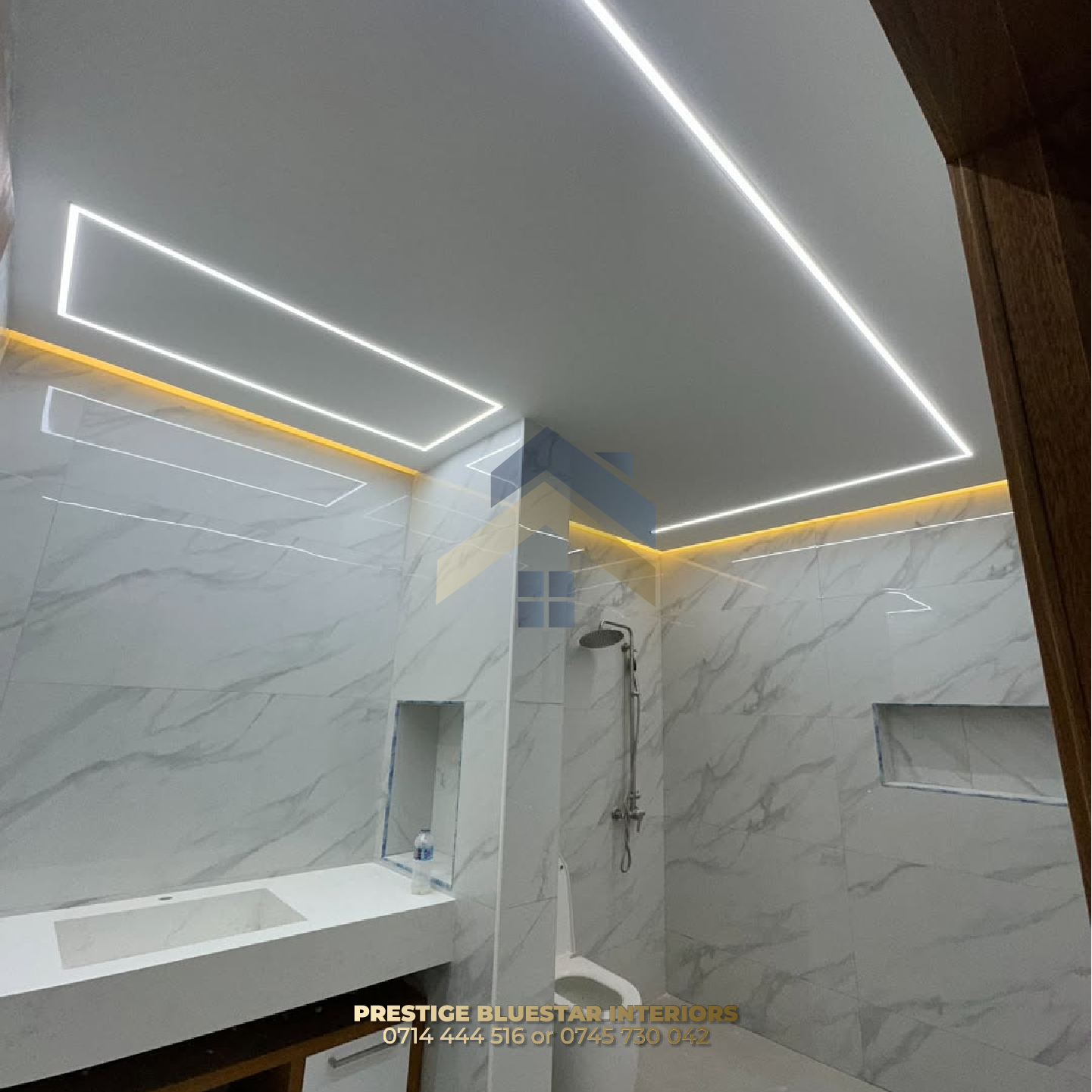 Services 8 Luxury gypsum ceiling installation and interior finishes in Nairobi by Prestige Bluestar Complete Luxury Interior Fit-Outs in Rwanda