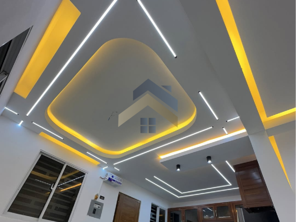 Luxury gypsum ceiling installation and interior finishes in Nairobi by Prestige Bluestar