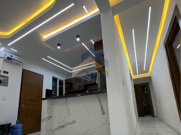 Luxury gypsum ceiling installation and interior finishes in Nairobi by Prestige Bluestar Diaspora Full House Interior Makeovers in Westlands Nairobi
