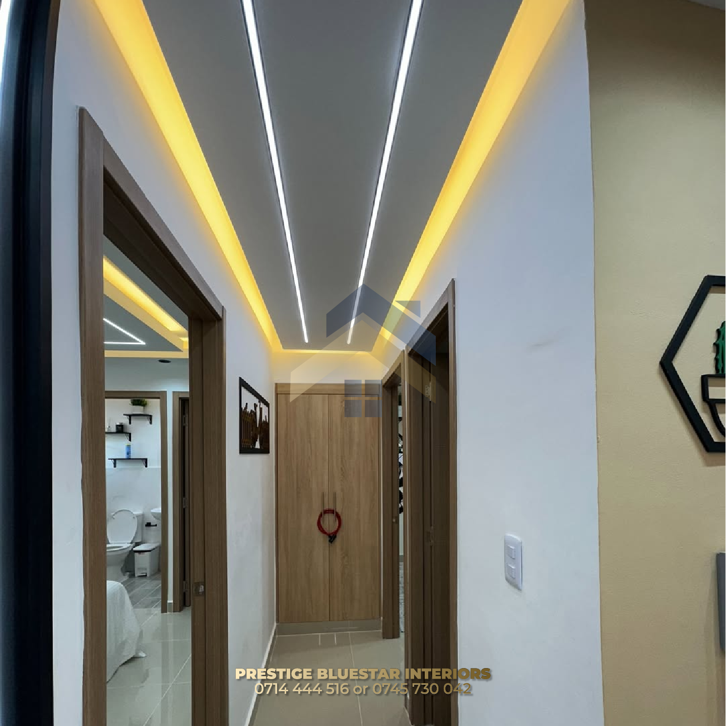 Services 7 Luxury gypsum ceiling installation and interior finishes in Nairobi by Prestige Bluestar Complete Luxury Renovations in Rwanda