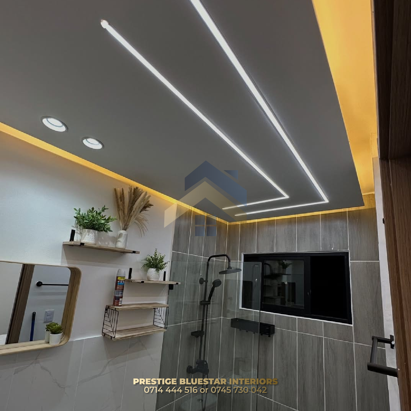 Services 4 Gypsum Ceiling Installation in Lavington - Luxury gypsum ceiling installation and interior finishes in Nairobi by Prestige Bluestar Home Renovations in Musanze, Rwanda
