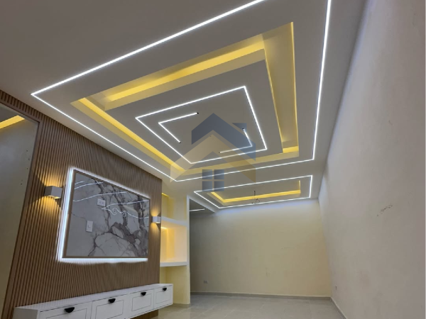 Luxury gypsum ceiling installation and interior finishes in Nairobi by Prestige Bluestar Diaspora Full House Interior Makeovers in Karen Nairobi