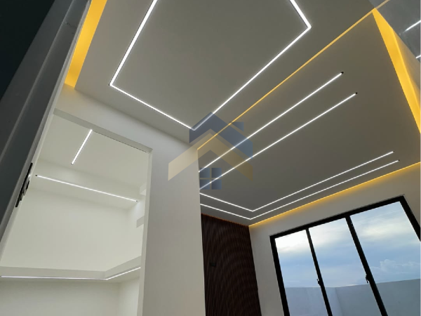 Luxury gypsum ceiling installation and interior finishes in Nairobi by Prestige Bluestar Diaspora Full House Interior Makeovers in Spring Valley Nairobi