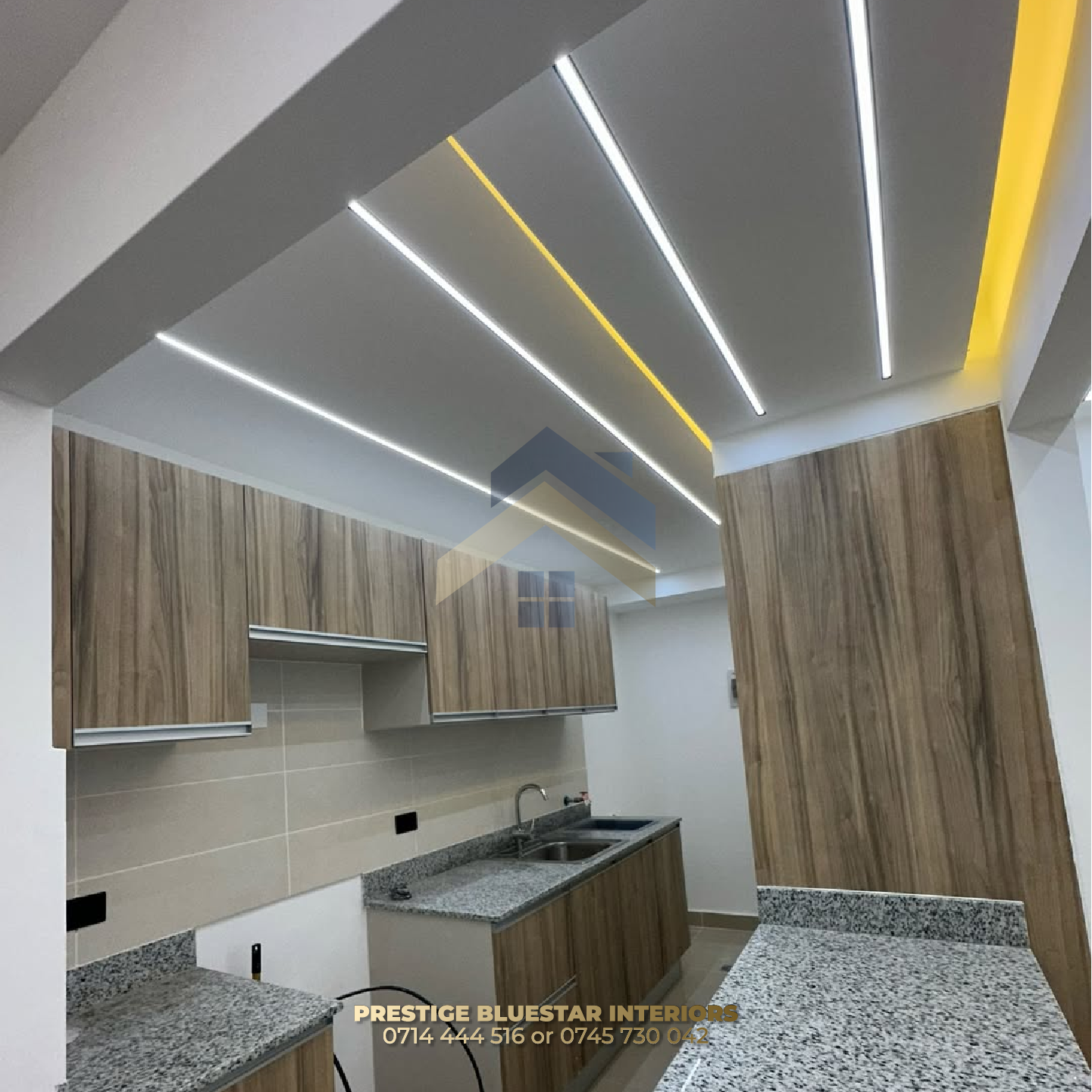 Services 8 Gypsum Ceiling Installation in Kilimani, Nairobi - Luxury gypsum ceiling installation and interior finishes in Nairobi by Prestige Bluestar Kitchen Cabinet Installations in Rwanda
