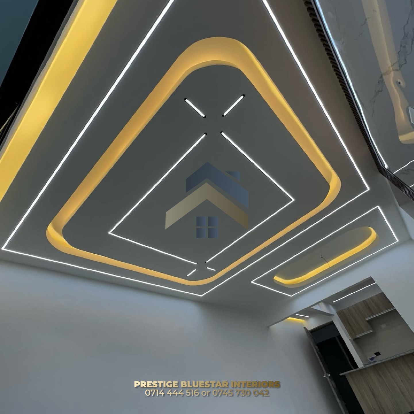 Services 9 Gypsum Ceiling Installation in Parklands, Nairobi - Luxury gypsum ceiling installation and interior finishes in Nairobi by Prestige Bluestar