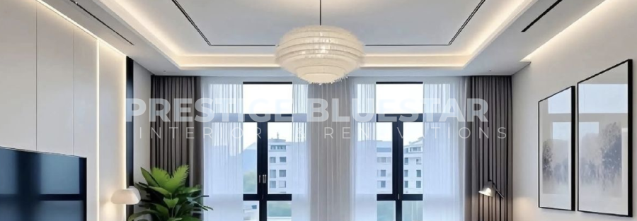 LED strip lighting for gypsum ceilings