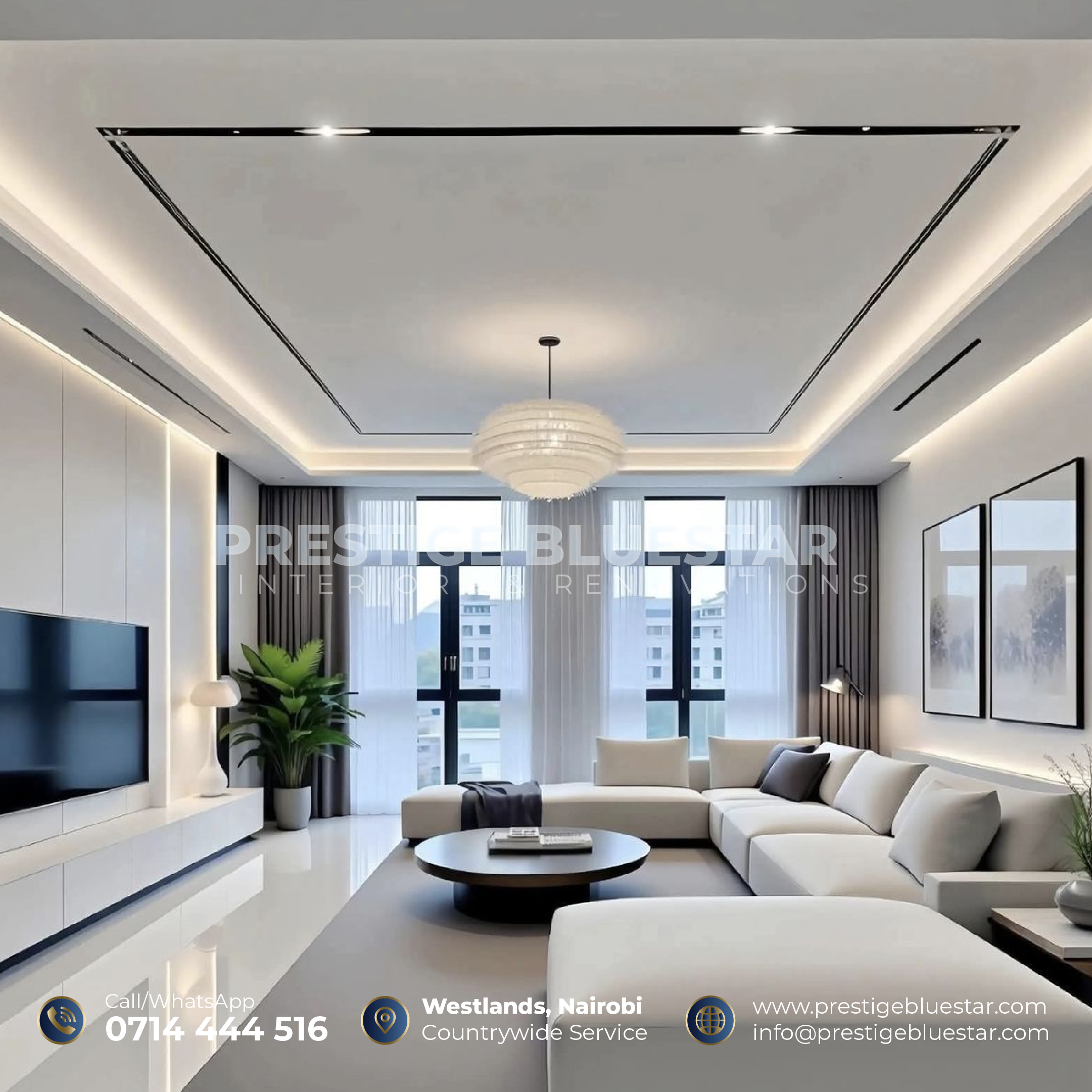 Best Lighting Options to Choose from for Gypsum Ceilings 2 LED strip lighting for gypsum ceilings