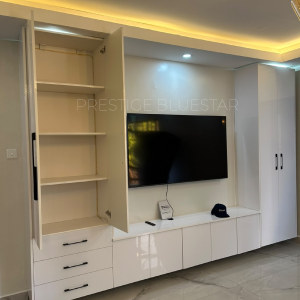 Premium Gloss Finish Boards for Wardrobes and Kitchen Cabinets 7 Custom premium gloss TV wall unit