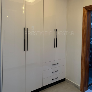 Premium Gloss Finish Boards for Wardrobes and Kitchen Cabinets 9 Prestige Bluestar gloss cabinetry installation
