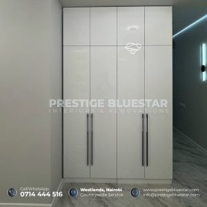 Smart Storage Solutions: 10 Space Optimization Ideas for Kenyan Homes 2 Floor-to-ceiling wardrobe installation in Kenya