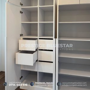 Floor-to-Ceiling Wardrobes: 10 Benefits for Modern Homes in Kenya 10 Modern fitted wardrobes by Prestige Bluestar