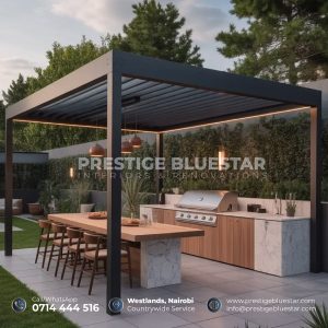 Outdoor Kitchen Design: 10 Expert Tips for Kenyan Homes 6 Luxury outdoor BBQ kitchen design