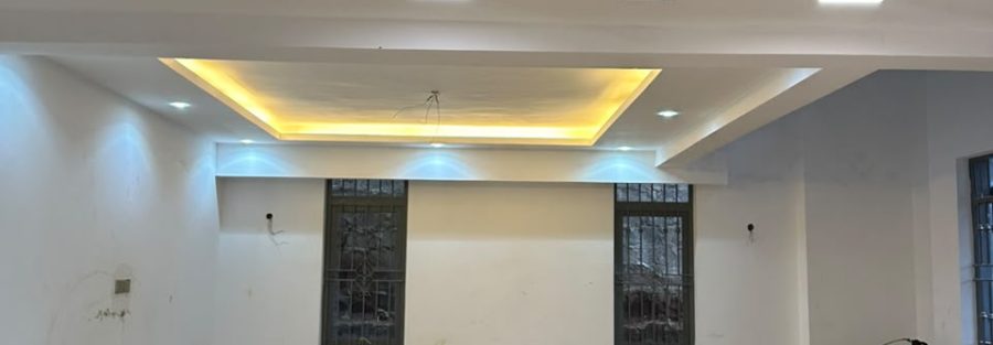 modern gypsum ceiling design by Prestige Bluestar