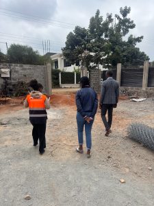 Professional interior designer conducting an on-site consultation before preparing a customized renovation quotation.