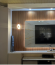 fluted TV wall